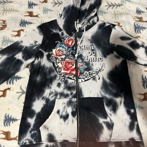 Floral Graphic Kids Hoodie